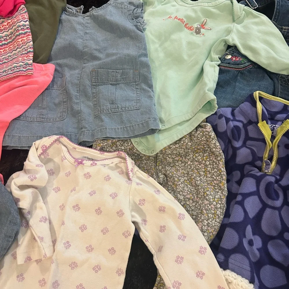 👶🎀 Baby Girl NAME BRAND BUNDLE – 14 Pieces – 6 Months to 2T (Mostly 12M!)